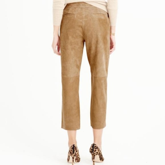 J Crew Collection Suede Patio Pants - Picture 4 of 7